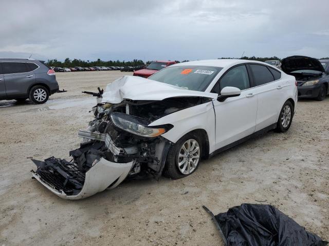 3FA6P0G71GR262747 - 2016 FORD FUSION S WHITE photo 1