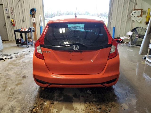 3HGGK5H40KM705203 - 2019 HONDA FIT LX ORANGE photo 6