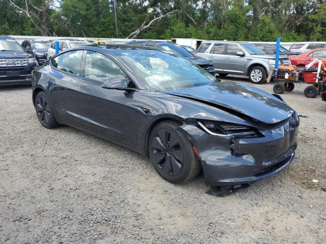 5YJ3E1EAXRF717526 - 2024 TESLA MODEL 3 GRAY photo 4