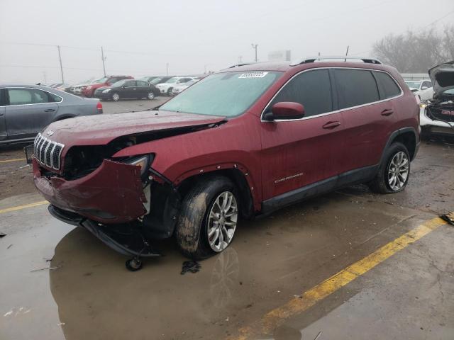 1C4PJLLB3KD176675 - 2019 JEEP CHEROKEE LATITUDE PLUS BURGUNDY photo 1