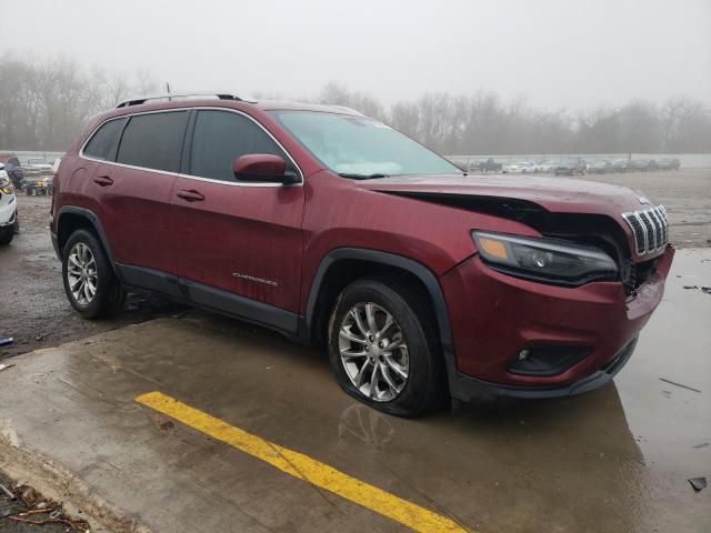 1C4PJLLB3KD176675 - 2019 JEEP CHEROKEE LATITUDE PLUS BURGUNDY photo 4