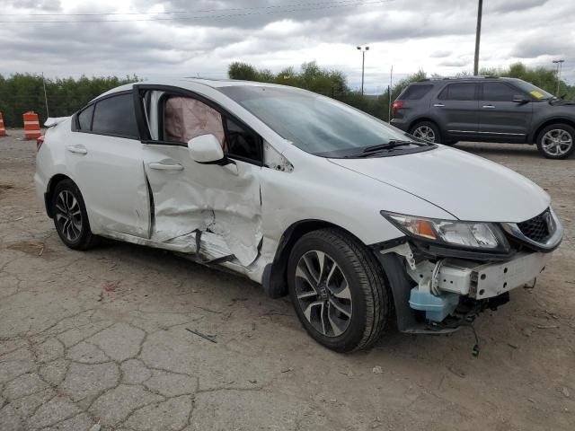 19XFB2F91DE038596 - 2013 HONDA CIVIC EXL თეთრი ფოტო 4