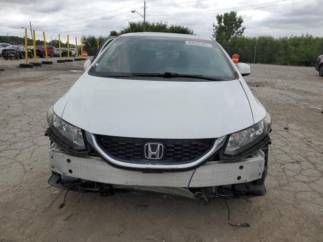 19XFB2F91DE038596 - 2013 HONDA CIVIC EXL თეთრი ფოტო 5