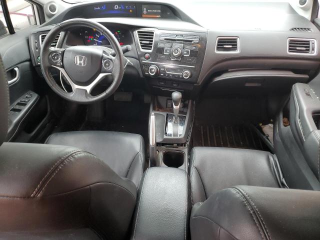 19XFB2F91DE038596 - 2013 HONDA CIVIC EXL თეთრი ფოტო 8