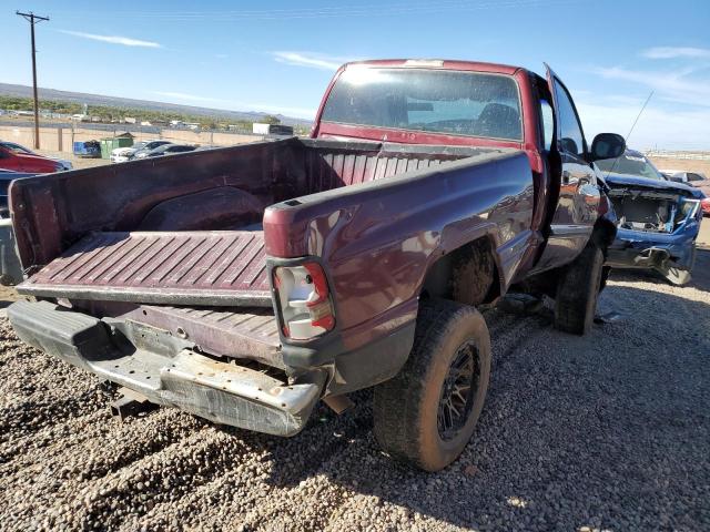 1B7HF16Z41S767231 - 2001 DODGE RAM 1500 MAROON photo 3