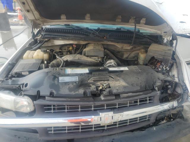 1GCEC19T1YZ371644 - 2000 CHEVROLET SILVERADO C1500 Ağ foto 11