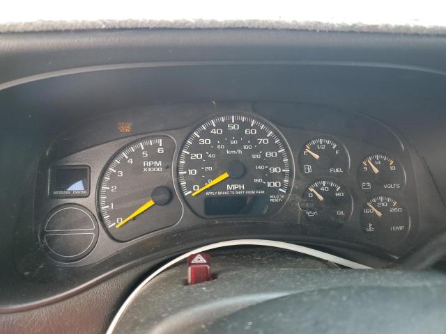 1GCEC19T1YZ371644 - 2000 CHEVROLET SILVERADO C1500 Ağ foto 9