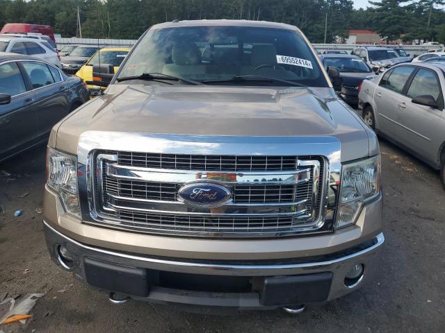 1FTFX1EF3DFC23855 - 2013 FORD F150 SUPER CAB GOLD photo 5