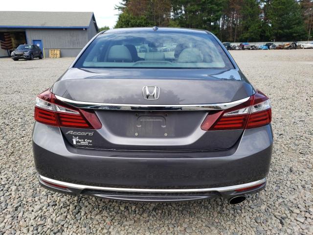 1HGCR2F86GA013918 - 2016 HONDA ACCORD EXL CHARCOAL photo 6