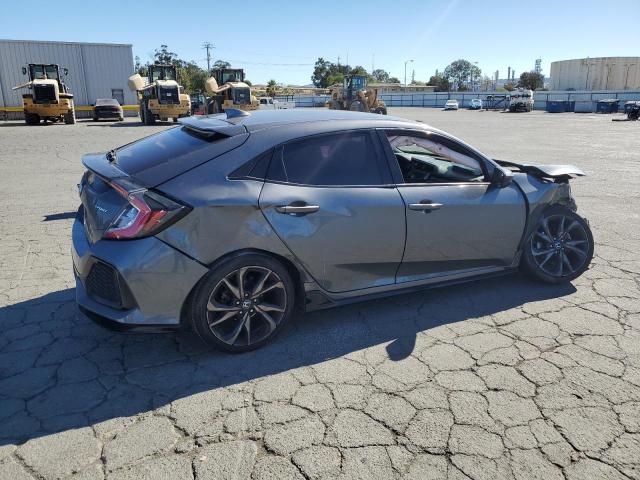 SHHFK7H49JU418711 - 2018 HONDA CIVIC SPORT ნაცრისფერი ფოტო 3