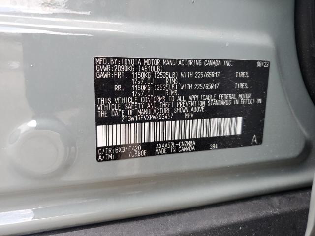 2T3W1RFVXPW293457 - 2023 TOYOTA RAV4 XLE Yaşıl foto 13