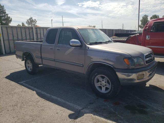 5TBRT3411YS119535 - 2000 TOYOTA TUNDRA ACCESS CAB ნაცრისფერი ფოტო 4