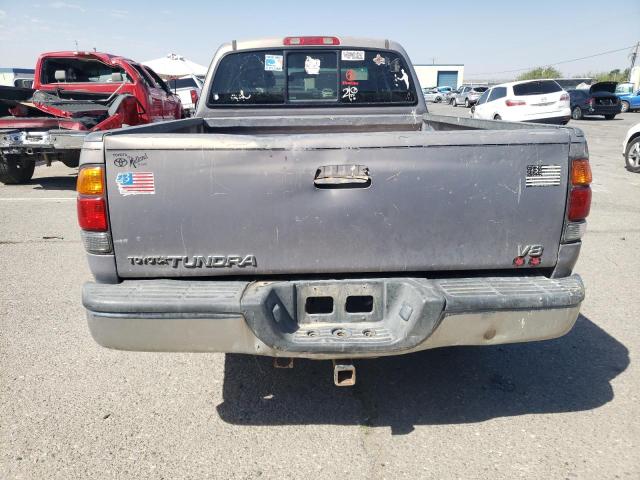 5TBRT3411YS119535 - 2000 TOYOTA TUNDRA ACCESS CAB ნაცრისფერი ფოტო 6