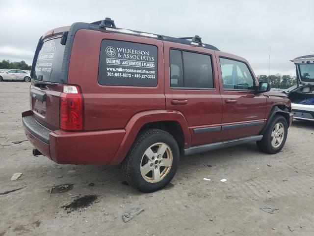 1J8HG48K07C518333 - 2007 JEEP COMMANDER RED photo 3
