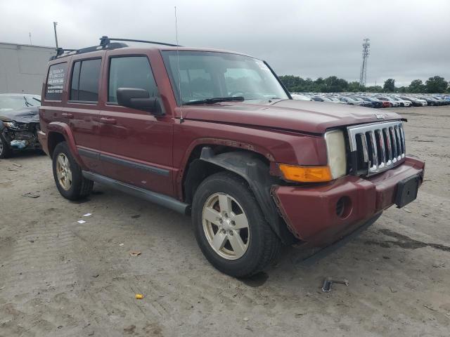 1J8HG48K07C518333 - 2007 JEEP COMMANDER RED photo 4