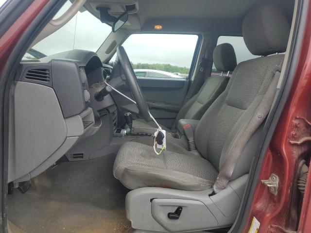 1J8HG48K07C518333 - 2007 JEEP COMMANDER RED photo 7