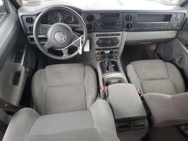 1J8HG48K07C518333 - 2007 JEEP COMMANDER RED photo 8