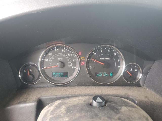 1J8HG48K07C518333 - 2007 JEEP COMMANDER RED photo 9