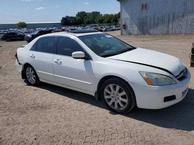 1HGCM66537A036908 - 2007 HONDA ACCORD EX Beyaz fotoğraf 4