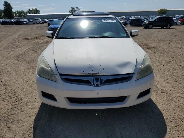 1HGCM66537A036908 - 2007 HONDA ACCORD EX Beyaz fotoğraf 5