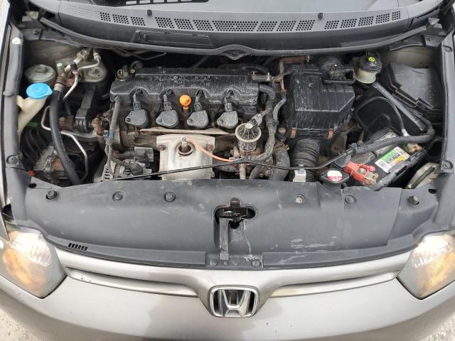 2HGFG12846H507083 - 2006 HONDA CIVIC EX GRAY photo 11