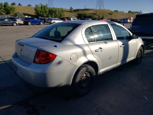 1G1AK58F887319064 - 2008 CHEVROLET COBALT LS SILVER photo 3