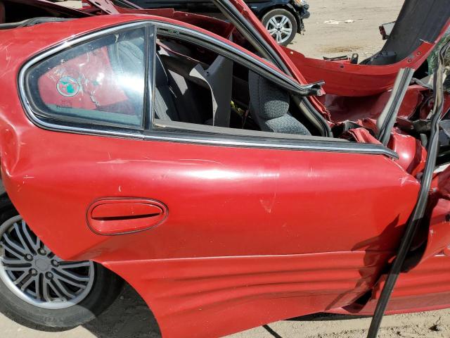 1G2NF52E52C292728 - 2002 PONTIAC GRAND AM SE1 RED photo 10