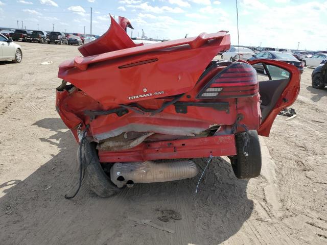 1G2NF52E52C292728 - 2002 PONTIAC GRAND AM SE1 RED photo 6