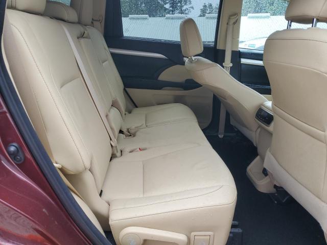 5TDJZRFH4JS494308 - 2018 TOYOTA HIGHLANDER SE Бордовий фото 11