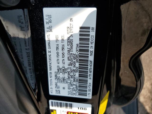 3TYSZ5AN5PT138411 - 2023 TOYOTA TACOMA ACCESS CAB შავი ფოტო 12