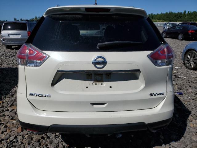 JN8AT2MV8GW149488 - 2016 NISSAN ROGUE S WHITE photo 6