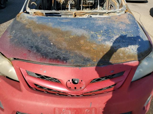 2T1BU4EEXCC833050 - 2012 TOYOTA COROLLA BASE Qırmızı foto 11