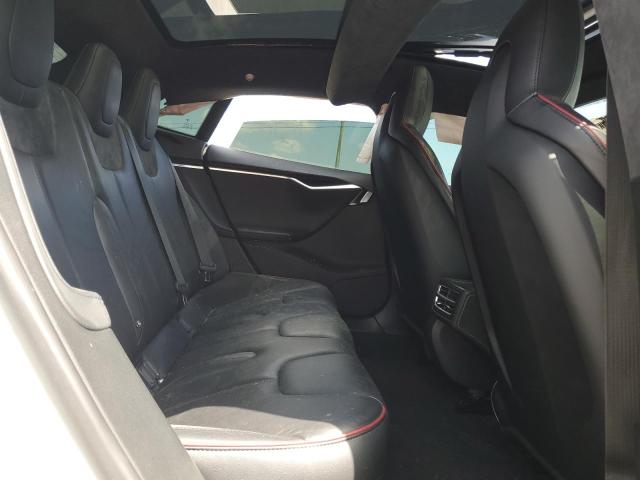 5YJSA1H11EFP61721 - 2014 TESLA MODEL S 白色 照片 10