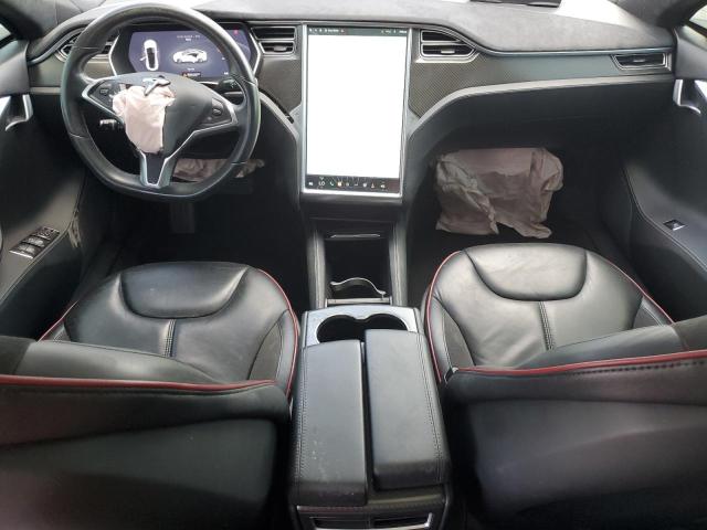 5YJSA1H11EFP61721 - 2014 TESLA MODEL S 白色 照片 8