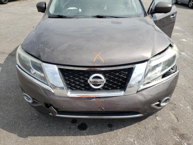 5N1AR2MM4GC600253 - 2016 NISSAN PATHFINDER S بني صورة 12