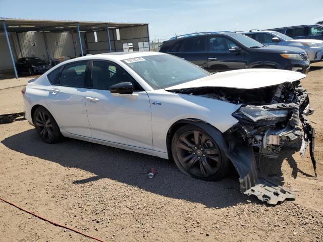 19UUB5F53MA006601 - 2021 ACURA TLX TECH A WHITE photo 4