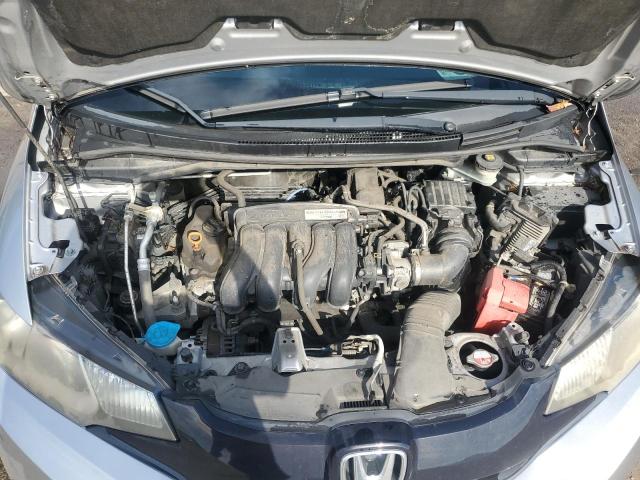 JHMGK5H53HS019372 - 2017 HONDA FIT LX SILVER photo 11