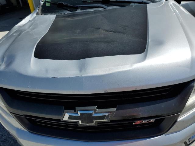 1GCGTDENXJ1267952 - 2018 CHEVROLET COLORADO Z71 SILVER photo 11