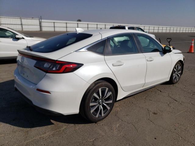 19XFL1H78PE010298 - 2023 HONDA CIVIC EXL თეთრი ფოტო 3