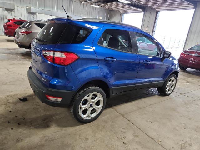 MAJ6S3GL4MC408551 - 2021 FORD ECOSPORT SE 蓝色 照片 3