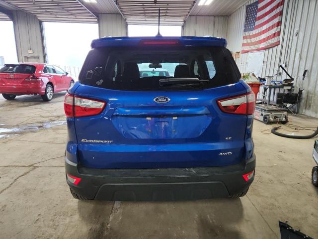 MAJ6S3GL4MC408551 - 2021 FORD ECOSPORT SE 蓝色 照片 6