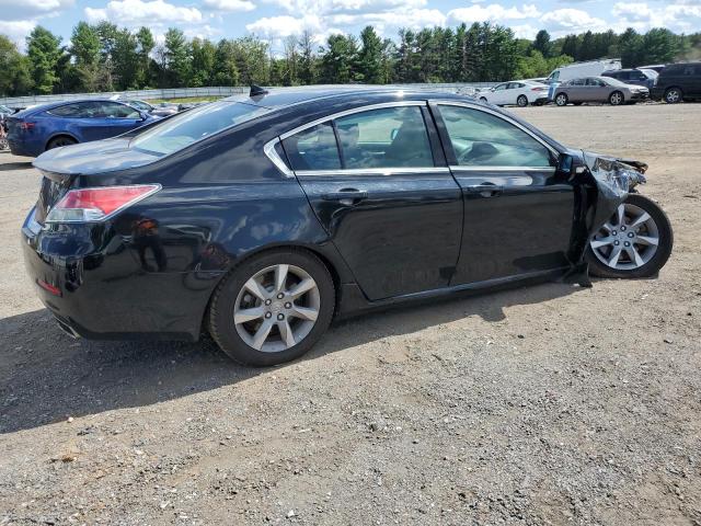 19UUA8F58CA033182 - 2012 ACURA TL BLACK photo 3