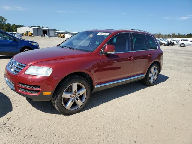 WVGPT77L76D061809 - 2006 VOLKSWAGEN TOUAREG TDI 5.0 BURGUNDY photo 1