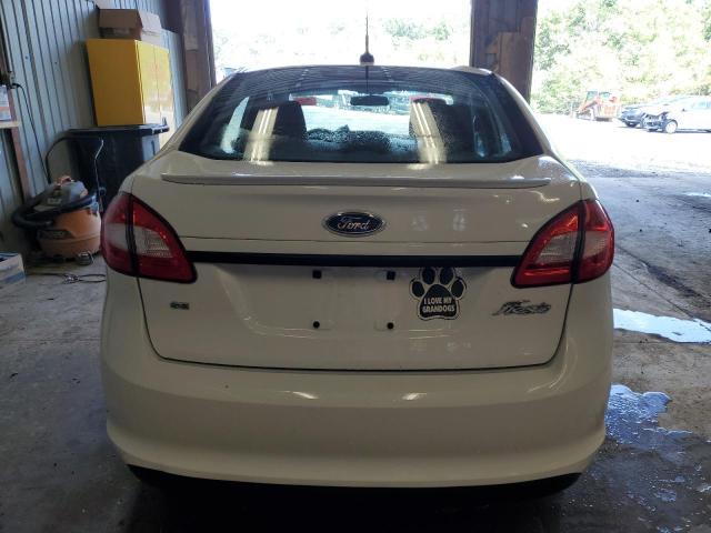 3FADP4BJ3CM123535 - 2012 FORD FIESTA SE WHITE photo 6