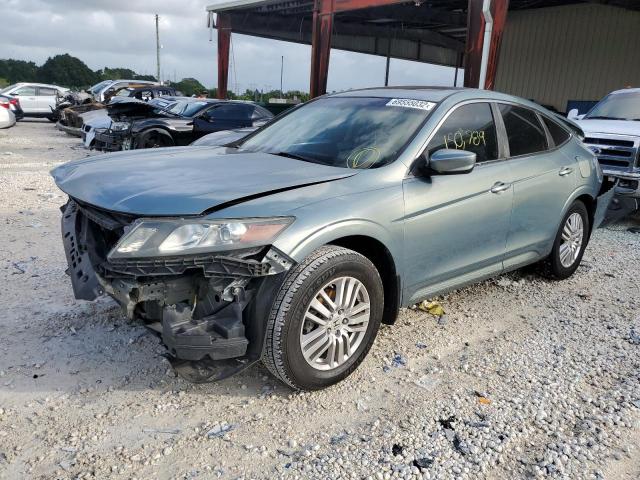 5J6TF3H51CL005850 - 2012 HONDA CROSSTOUR EXL GREEN photo 1