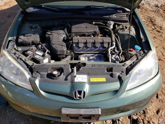 2HGES16354H577696 - 2004 HONDA CIVIC DX VP 绿色 照片 11