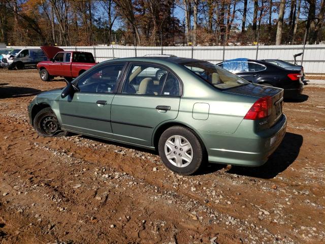 2HGES16354H577696 - 2004 HONDA CIVIC DX VP 绿色 照片 2