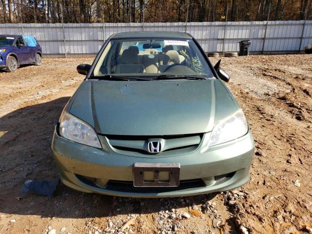 2HGES16354H577696 - 2004 HONDA CIVIC DX VP 绿色 照片 5