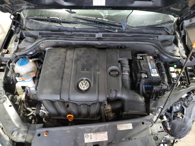 3VWBP7AJ3CM456495 - 2012 VOLKSWAGEN JETTA SE BLACK photo 11