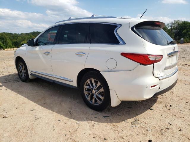 5N1AL0MM8EC514723 - 2014 INFINITI QX60 WHITE photo 2